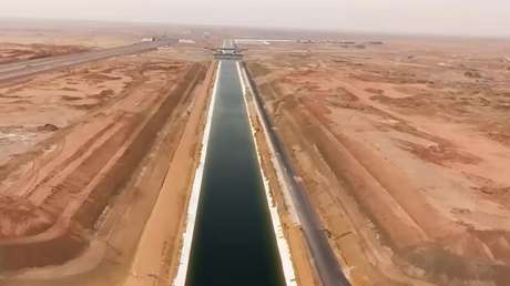 "Ambición faraónica": El megaproyecto del 'nuevo Nilo' que pretende convertir desierto en tierras agrícolas