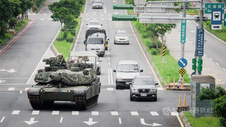 Taiwán despliega sus nuevos tanques M1A2T Abrams en ejercicios militares
