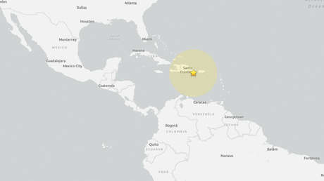 Un temblor de magnitud 5 sacude a República Dominicana