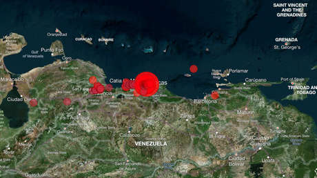 Nueva fuerte réplica sacude Venezuela