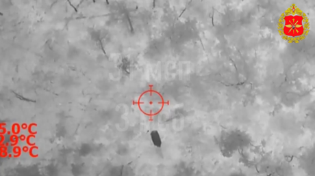 Impacto de precisión: drones rusos arrasan con un refugio de las FF.AA. de Ucrania (VIDEO)