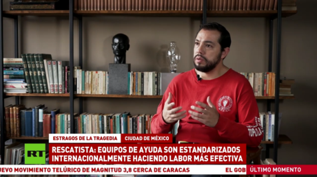 Rescatista: Equipos de ayuda son estandarizados internacionalmente haciendo su labor más efectiva