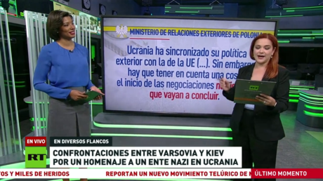 Confrontaciones entre Varsovia y Kiev por homenaje a un ente nazi en Ucrania