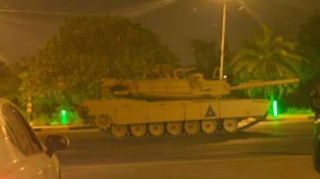 VIDEOS: Fuerte presencia militar con tanques en la zona de Bagdad que alberga la Embajada de EE.UU.