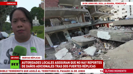 Réplicas sacuden la parte central de Venezuela días después del sismo doble