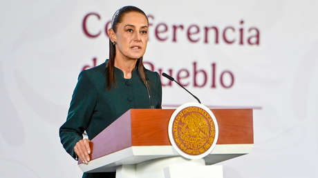 Sheinbaum le hace un 'caño' a Noboa: "Vamos a hablar de las relaciones después que pase el partido"
