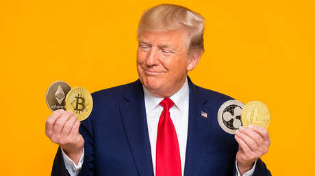 La astronómica suma que ganó Trump con criptomonedas