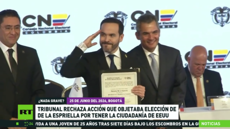 Tribunal colombiano rechaza acción que objetaba elección de De la Espriella por tener ciudadanía de EE.UU.