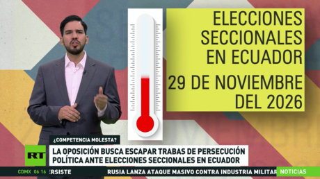 La oposición busca eludir trabas de persecución política de cara a elecciones seccionales en Ecuador