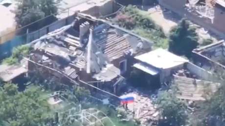 IMÁGENES desde la ciudad estratégica en el Donbass liberada por Rusia