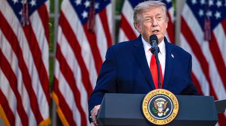 Trump reacciona al funeral de Alí Jameneí