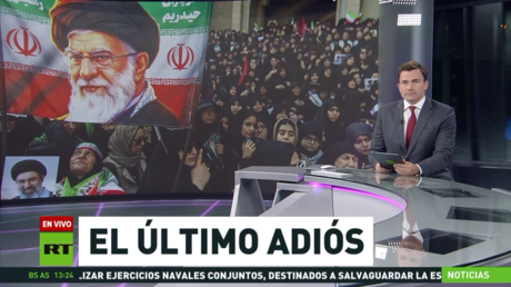 Movilizaciones masivas inundan Teherán en el tercer día de la despedida del líder supremo iraní