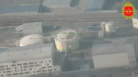 VIDEO: Golpe preciso de dron ruso destruye depósito de combustible del Ejército ucraniano