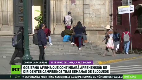 Gobierno boliviano afirma que continuará aprehensión de dirigentes campesinos tras semanas de bloqueos