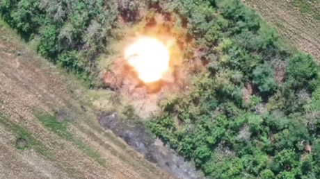 VIDEO: Fuerzas rusas destruyen puestos de control de drones ucranianos