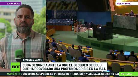 Cuba denuncia ante la ONU el bloqueo de EE.UU. que ha provocado una profunda crisis en la isla