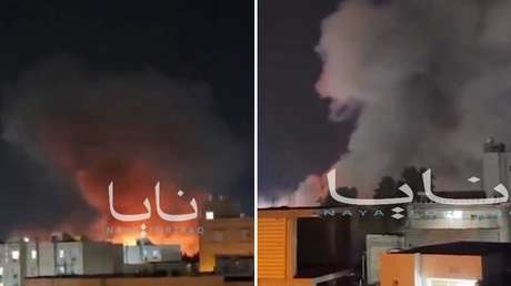 VIDEOS de masivas explosiones en Irán durante nuevos bombardeos de EE.UU.