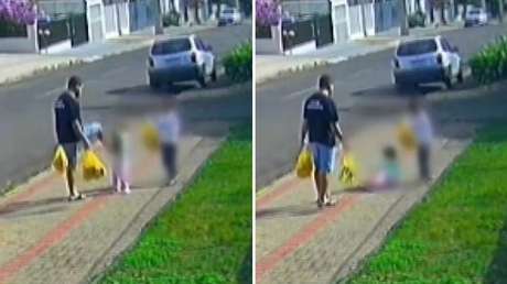 VIDEO: Un hombre patea a su hija de tres años en la cara y termina denunciado