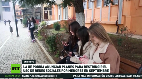 La UE podría anunciar planes para restringir el uso de redes sociales por menores en septiembre