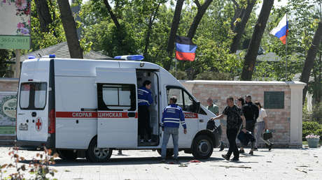 Ucrania ataca un autobús civil en Donbass dejando heridos