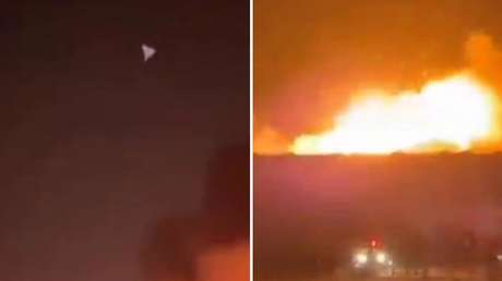 VIDEO: El impacto directo de un dron iraní contra un blanco de EE.UU. en Kuwait