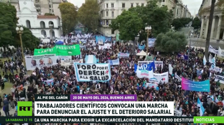 Trabajadores científicos convocan marcha en Argentina para denunciar recortes y el deterioro salarial
