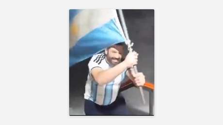 VIDEO: Así festejan en la Antártida el triunfo argentino ante Inglaterra en el Mundial