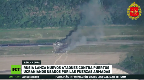 Rusia lanza nuevos ataques contra puertos ucranianos usados por las Fuerzas Armadas