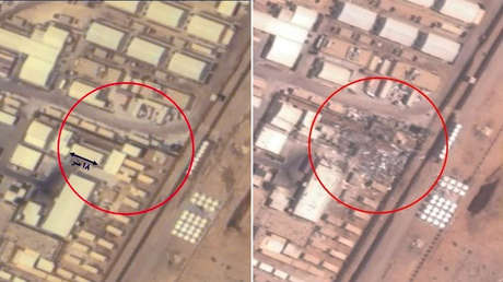 FOTO: Secuelas del devastador ataque con misiles iraníes contra la base de EE. UU. en Jordania