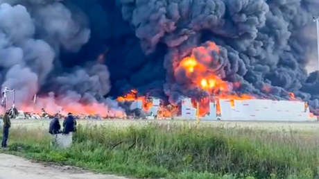 "Atentado planificado contra civiles": Dan detalles del ataque de Kiev contra un centro logístico ruso