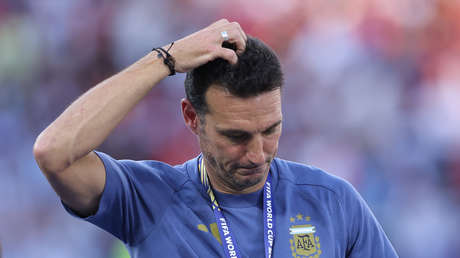 El primer comentario de Scaloni tras la derrota contra España