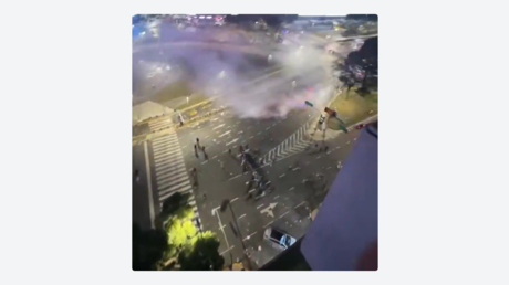 Choques con la Policía en Buenos Aires durante las concentraciones por la final del Mundial (VIDEOS)