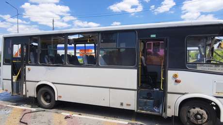 Varios muertos y decenas de heridos en un ataque de Kiev contra un autobús civil en Rusia