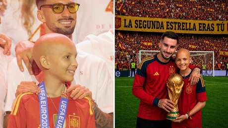 La niña que conmovió al fútbol: María Caamaño, homenajeada por la selección española tras ganar el Mundial
