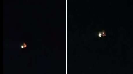 VIDEO: Un objeto no identificado se estrella tras haber sido alcanzado en Irán