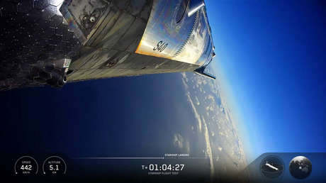 VIDEO: La nave de SpaceX surca el cielo y ameriza con precisión en el Índico