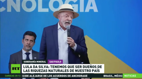 Lula da Silva: Tenemos que ser dueños de las riquezas naturales de nuestro país