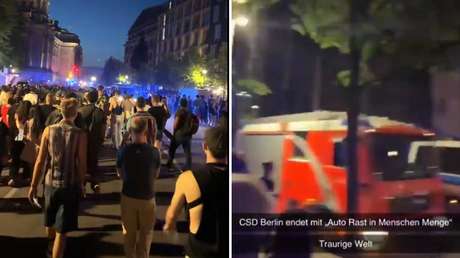 VIDEO: Un vehículo arrolla a una multitud en Berlín