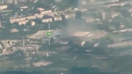 VIDEO: Ejército ruso aniquila un centro logístico de las fuerzas ucranianas