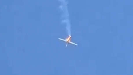 VIDEO: Un dron estadounidense se estrella en Irak