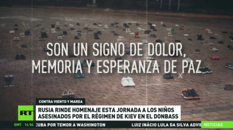Rusia rinde homenaje esta jornada a los niños asesinados por el régimen de Kiev en Donbass