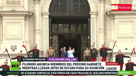 Fujimori anuncia miembros del próximo gabinete mientras llegan jefes de Estado para su asunción