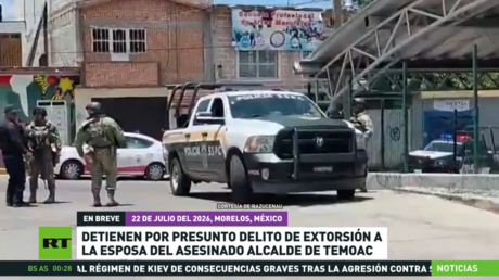 Detienen en México por presunto delito de extorsión a la viuda del asesinado alcalde de Temoac