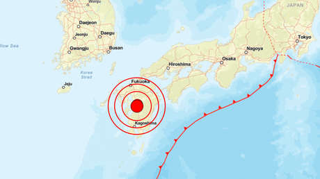 Fuerte sismo de magnitud 7,1 sacude Japón