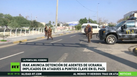 Irak detiene a agentes de Ucrania implicados en ataques a puntos clave en el país