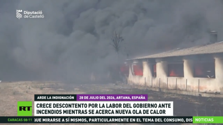 Crece en España el descontento por la gestión del Gobierno ante incendios, mientras se acerca nueva ola de calor