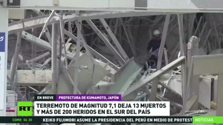Terremoto de magnitud 7,1 deja 13 muertos y más de 200 heridos en Japón