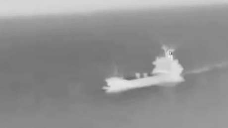 La logística naval de Kiev, al límite: así es la despiadada caza de los drones rusos (VIDEO)