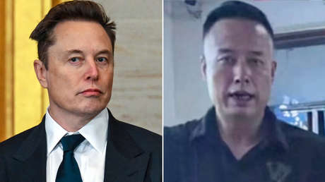 Aparece en China el 'gemelo perdido' de Elon Musk (VIDEO)