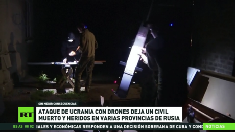 Drones del régimen de Kiev atacan instalaciones civiles en una provincia rusa